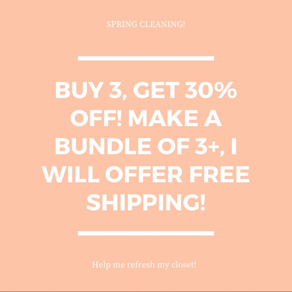 Spring cleaning!! Make any reasonable offer!